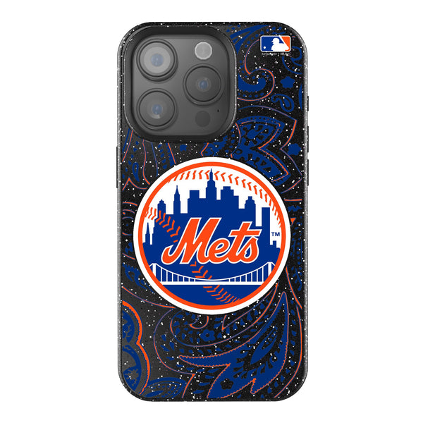 New York Mets Paisley iPhone Bling Phone Case