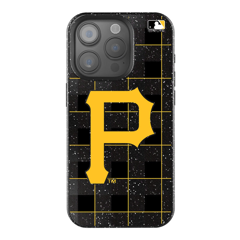 Pittsburgh Pirates Plaid iPhone Bling Phone Case