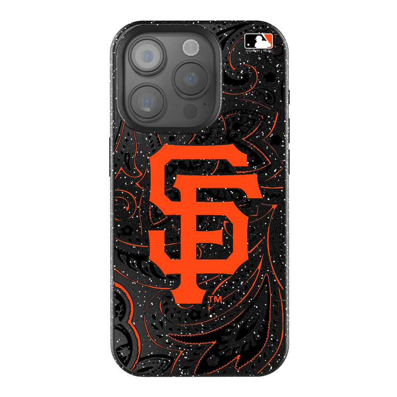 San Francisco Giants Paisley iPhone Bling Phone Case