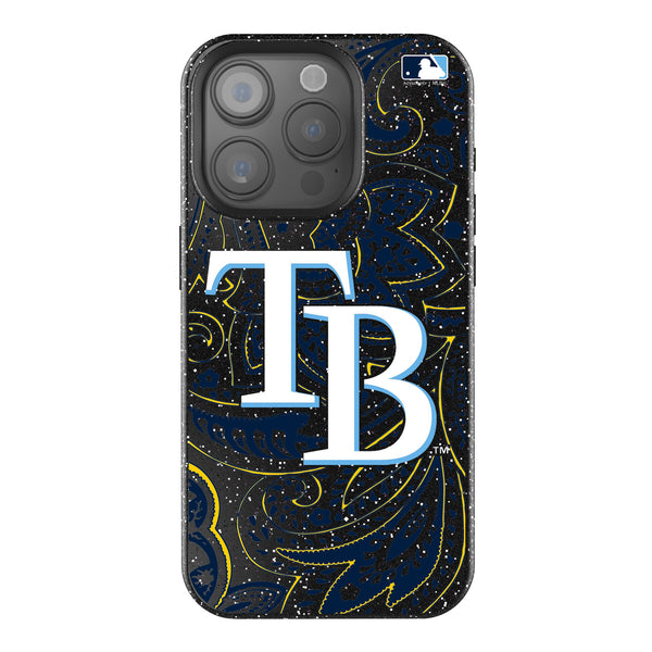 Tampa Bay Rays Paisley iPhone Bling Phone Case