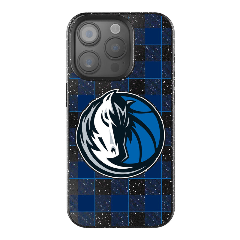 Dallas Mavericks Plaid iPhone Bling Phone Case