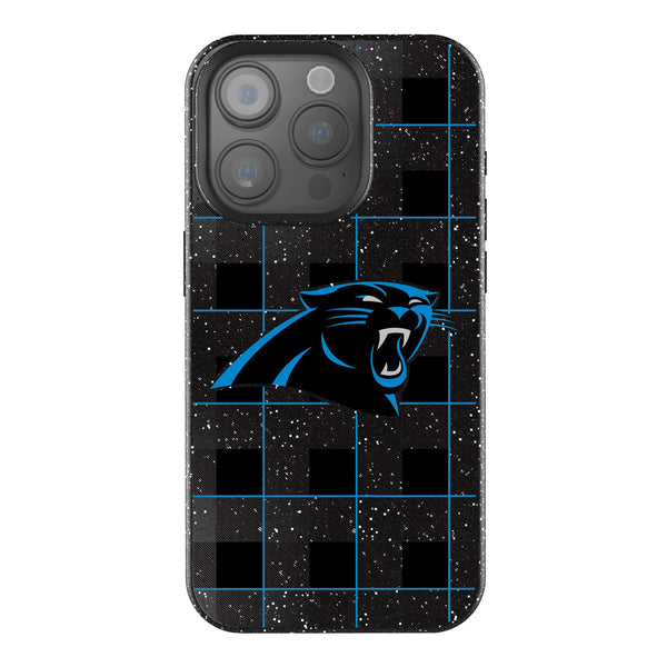 Carolina Panthers Plaid iPhone Bling Phone Case