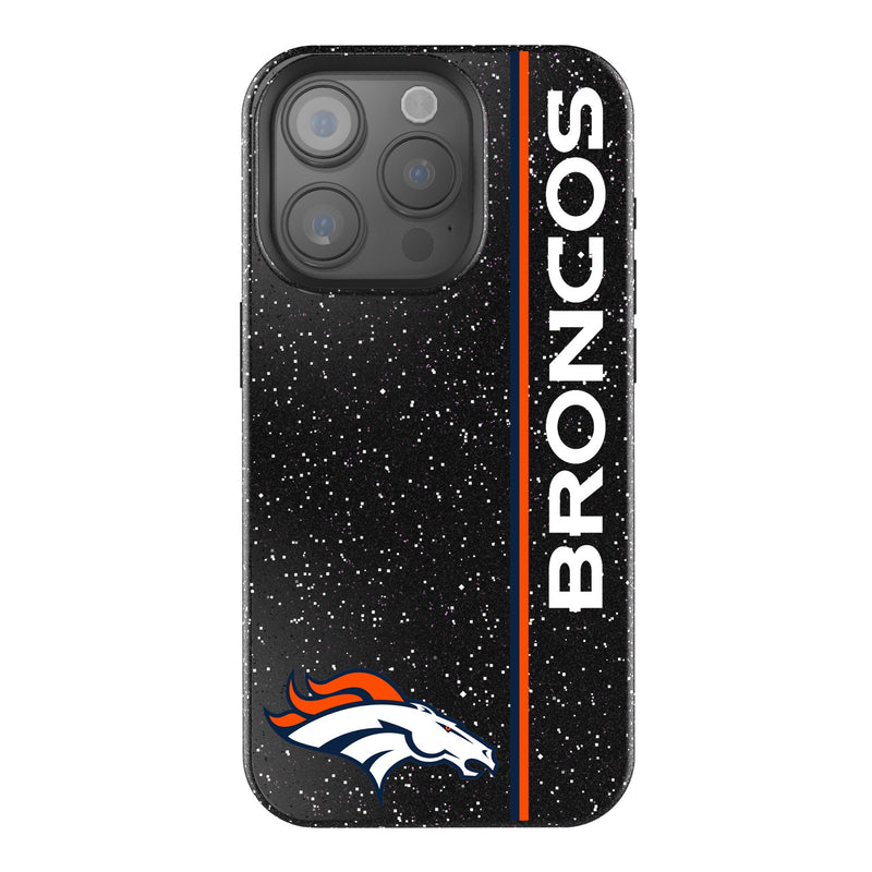 Denver Broncos Sidebar iPhone Bling Phone Case