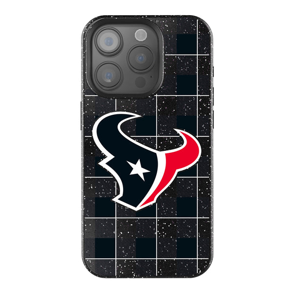 Houston Texans Plaid iPhone Bling Phone Case