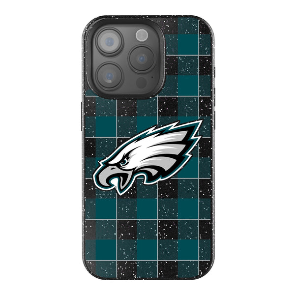 Philadelphia Eagles Plaid iPhone Bling Phone Case