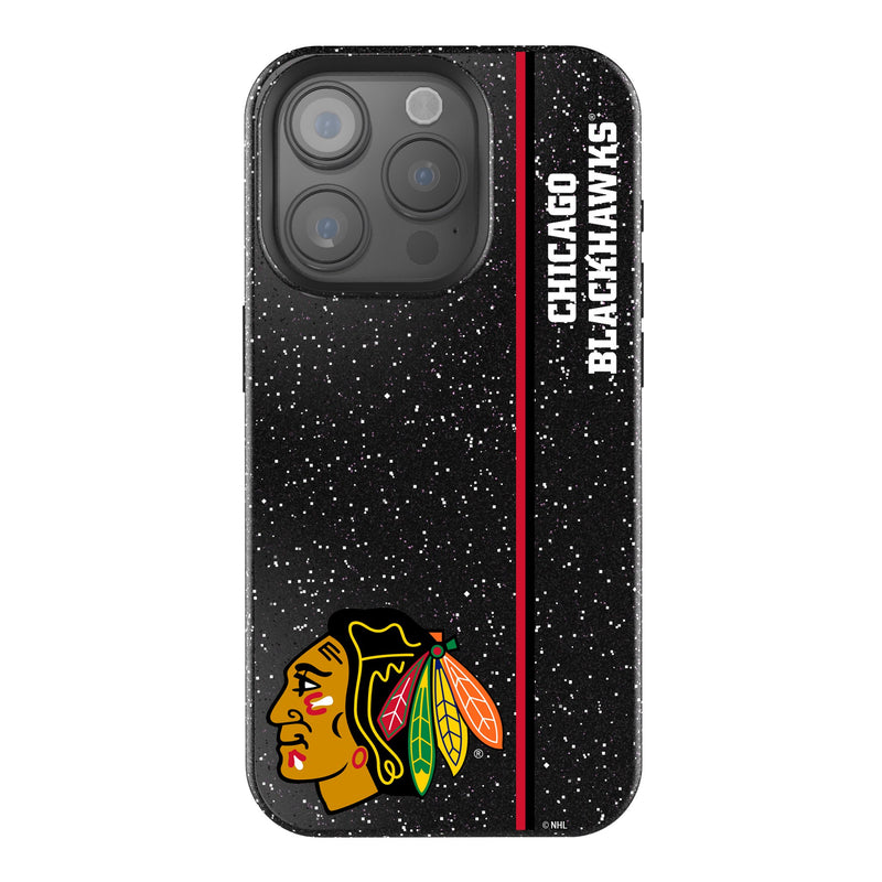 Chicago Blackhawks Sidebar iPhone Bling Phone Case