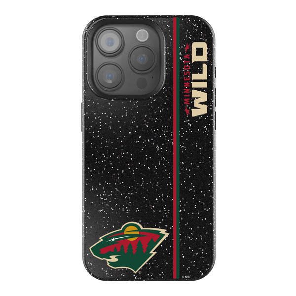 Minnesota Wild Sidebar iPhone Bling Phone Case