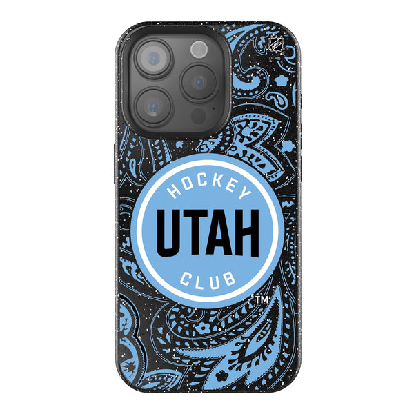 Utah Hockey Club Paisley iPhone Bling Phone Case