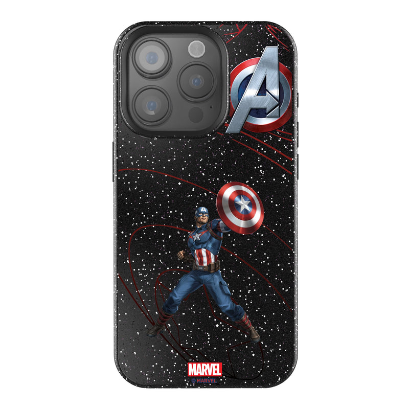 Marvel Avengers Captain America MechLine iPhone Bling Phone Case