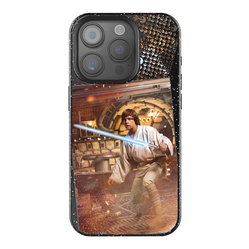 Star Wars Luke Skywalker Portrait iPhone Bling Phone Case