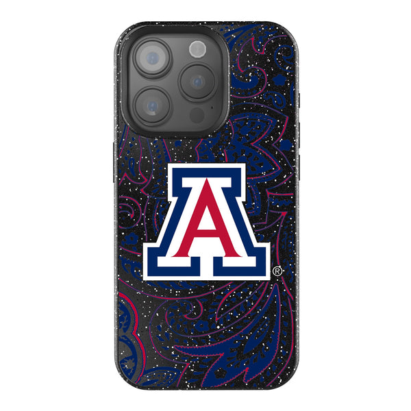 University of Arizona Wildcats Paisley iPhone Bling Phone Case