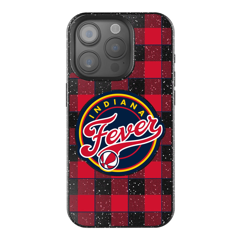 Indiana Fever Plaid iPhone Bling Phone Case