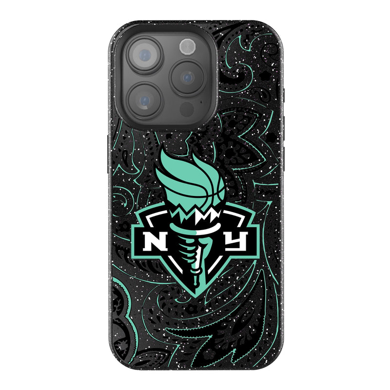 New York Liberty Paisley iPhone Bling Phone Case