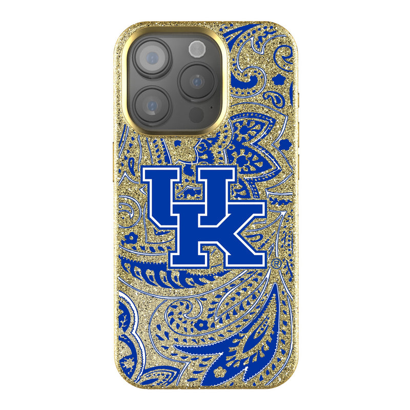 University of Kentucky Wildcats Paisley iPhone Bling Phone Case