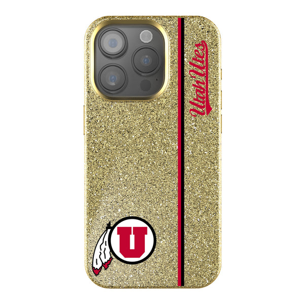 University of Utah Utes Sidebar iPhone Bling Phone Case