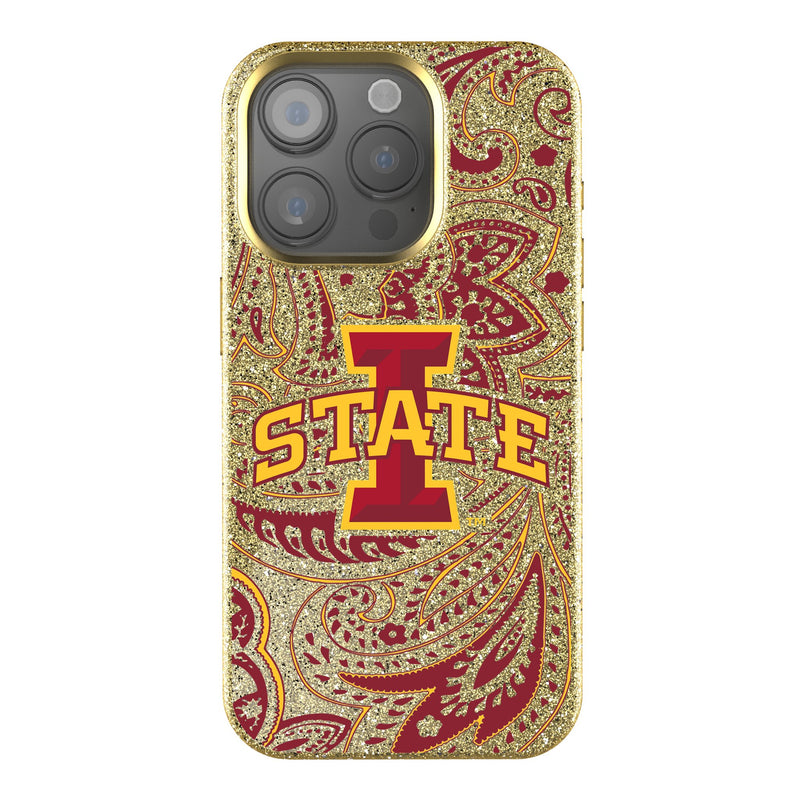 Iowa State University Cyclones Paisley iPhone Bling Phone Case