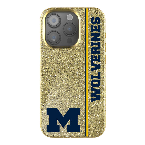 University of Michigan Wolverines Sidebar iPhone Bling Phone Case