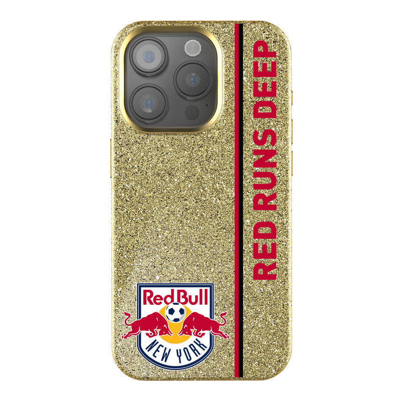 New York Red Bulls  Sidebar iPhone Bling Phone Case