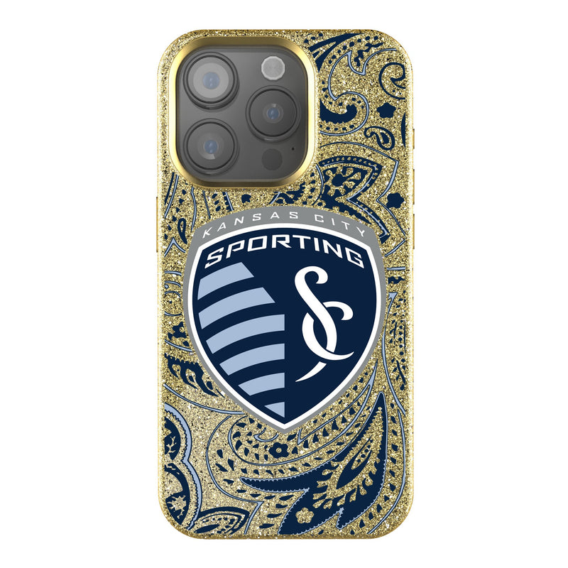 Sporting Kansas City   Paisley iPhone Bling Phone Case