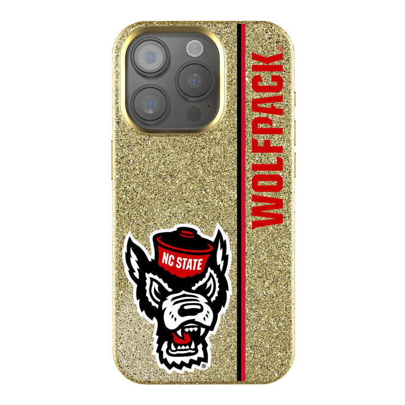 North Carolina State University Wolfpack Sidebar iPhone Bling Phone Case