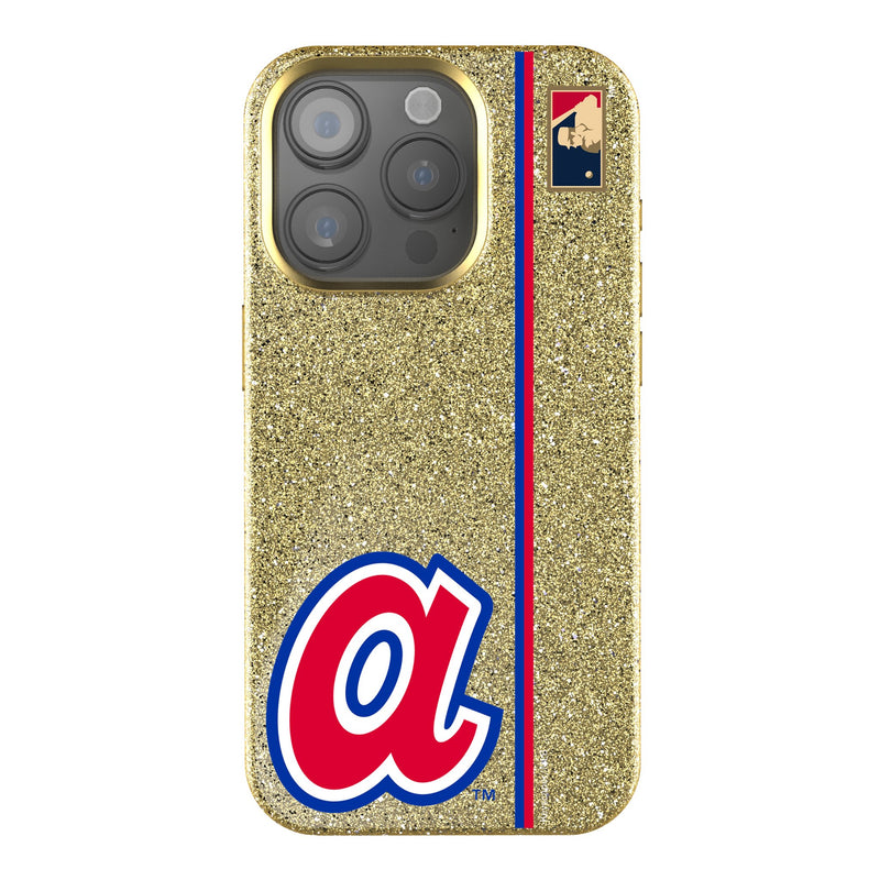 Atlanta Braves 1972-1980 - Cooperstown Collection Sidebar iPhone Bling Phone Case