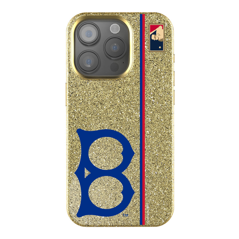 Brooklyn Dodgers 1949-1957 - Cooperstown Collection Sidebar iPhone Bling Phone Case