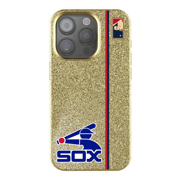 Chicago White Sox 1976-1981 - Cooperstown Collection Sidebar iPhone Bling Phone Case