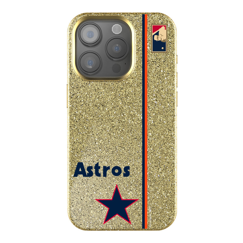 Houston Astros 1975-1981 - Cooperstown Collection Sidebar iPhone Bling Phone Case