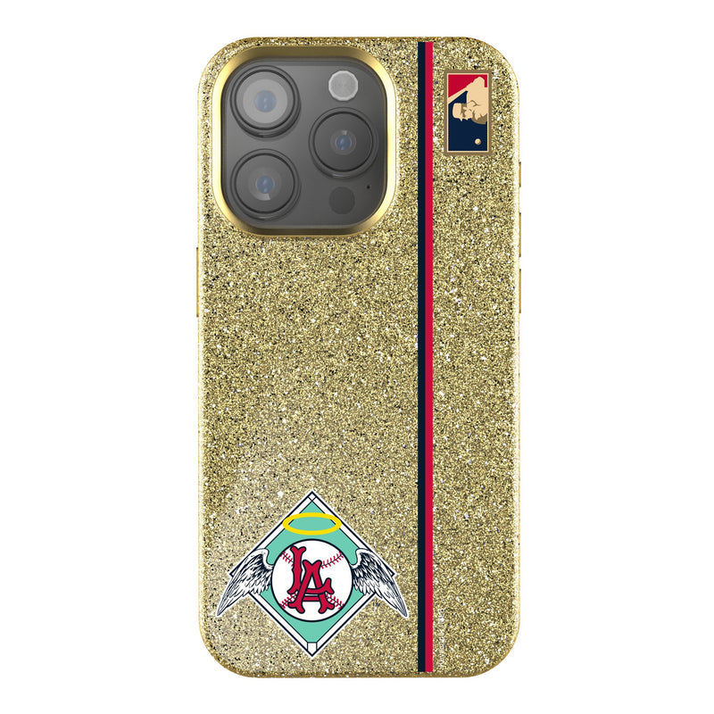 LA Angels 1961-1965 - Cooperstown Collection Sidebar iPhone Bling Phone Case