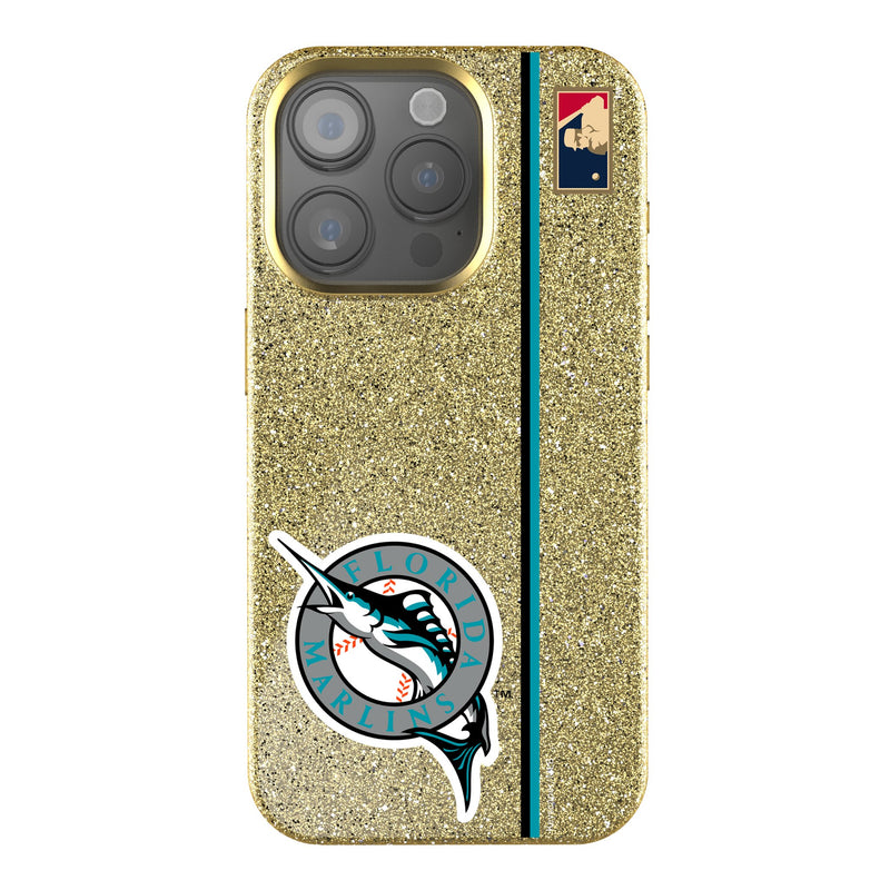 Miami Marlins 1993-2011 - Cooperstown Collection Sidebar iPhone Bling Phone Case