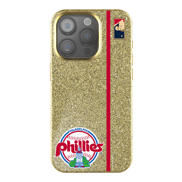 Philadelphia Phillies 1984-1991 - Cooperstown Collection Sidebar iPhone Bling Phone Case