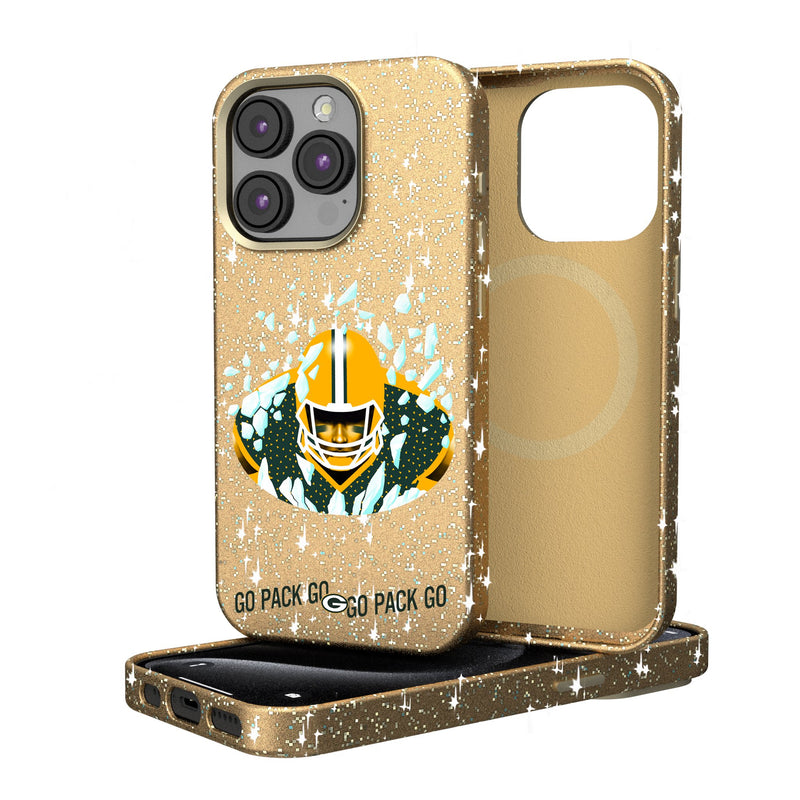 Green Bay Packers 2024 Illustrated Limited Edition iPhone Bling Phone Case