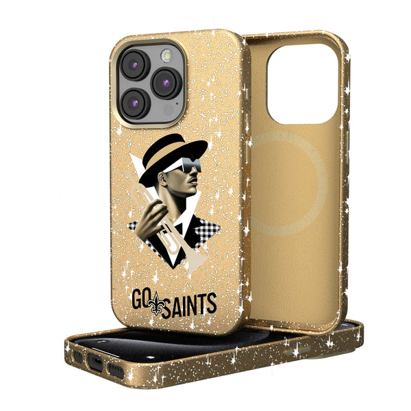 New Orleans Saints 2024 Illustrated Limited Edition iPhone Bling Phone Case