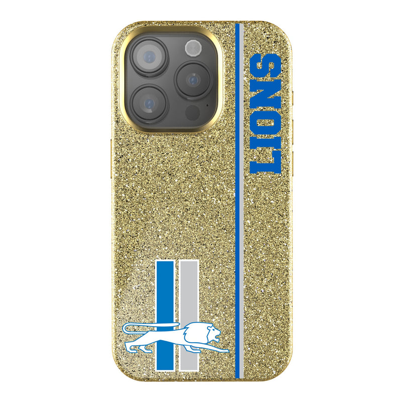 Detroit Lions Retro Sidebar iPhone Bling Phone Case