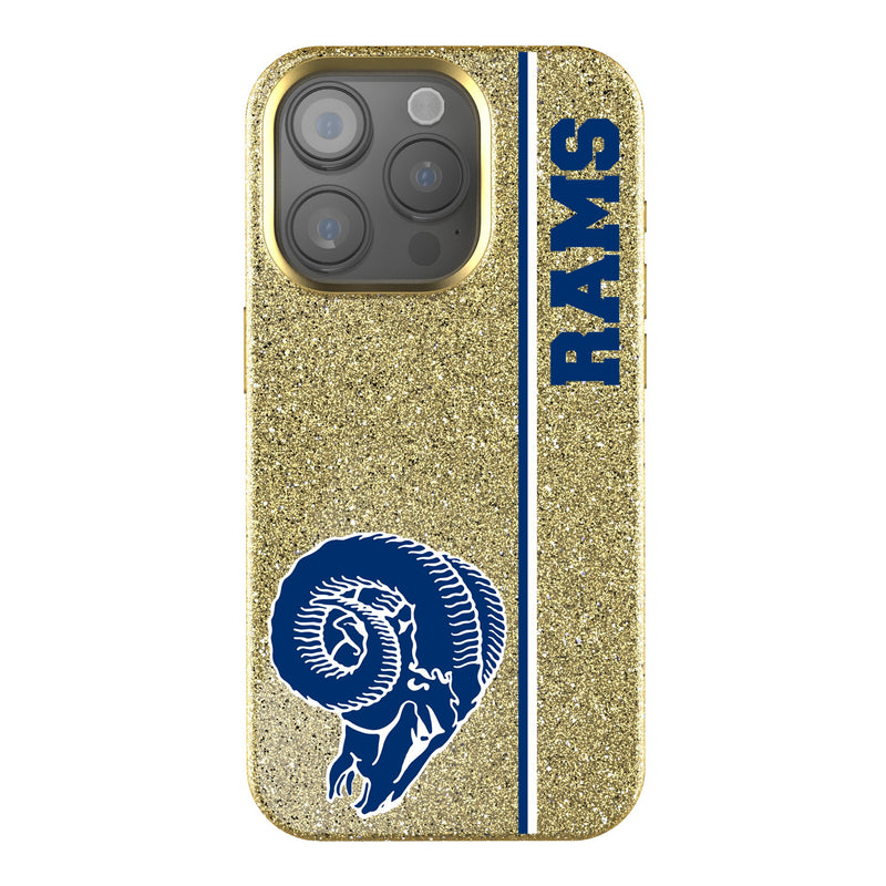 Los Angeles Rams Historic Collection Sidebar iPhone Bling Phone Case