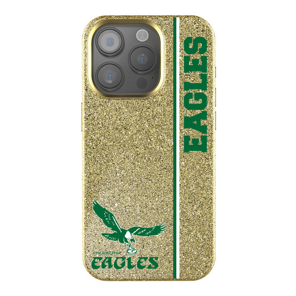 Philadelphia Eagles 1973-1995 Historic Collection Sidebar iPhone Bling Phone Case