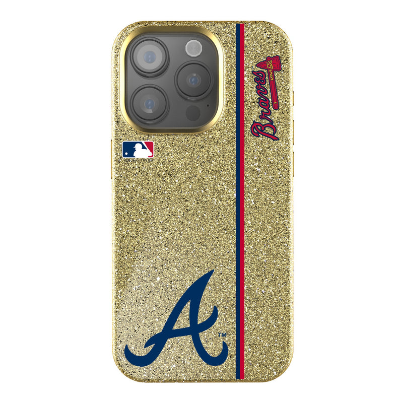 Atlanta Braves Sidebar iPhone Bling Phone Case