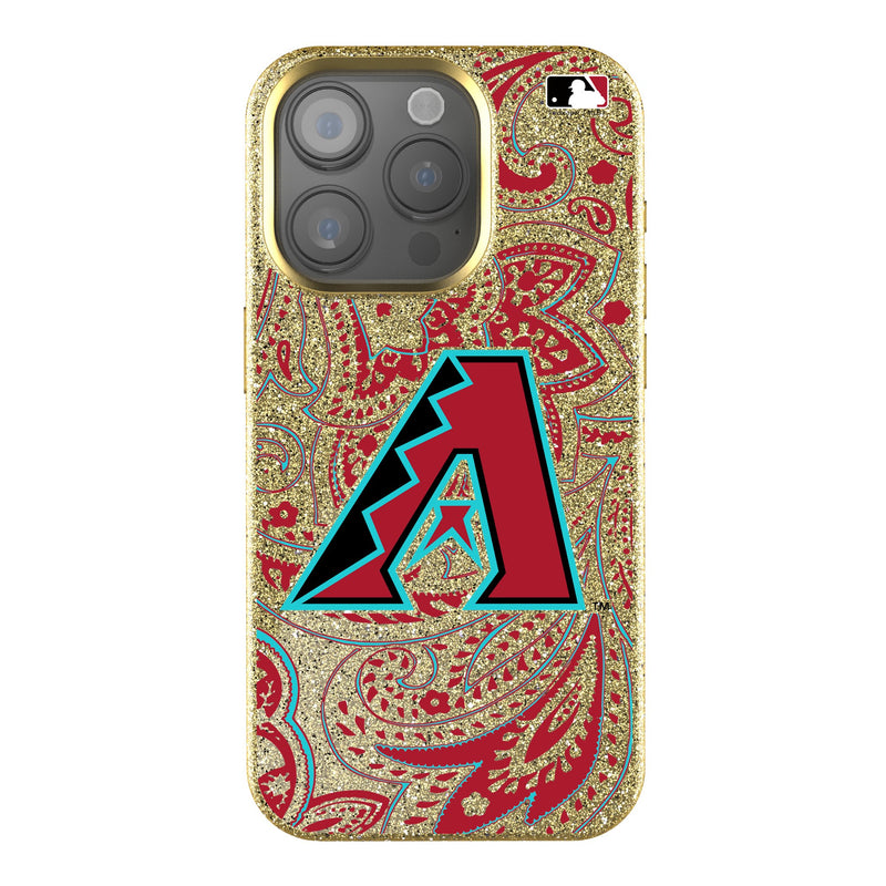 Arizona Diamondbacks Paisley iPhone Bling Phone Case