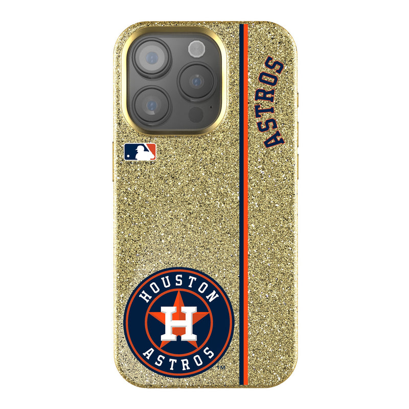 Houston Astros Sidebar iPhone Bling Phone Case