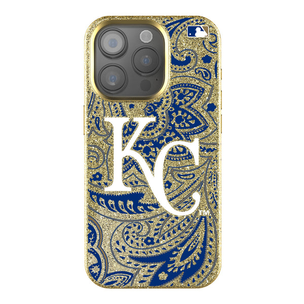 Kansas City Royals Paisley iPhone Bling Phone Case