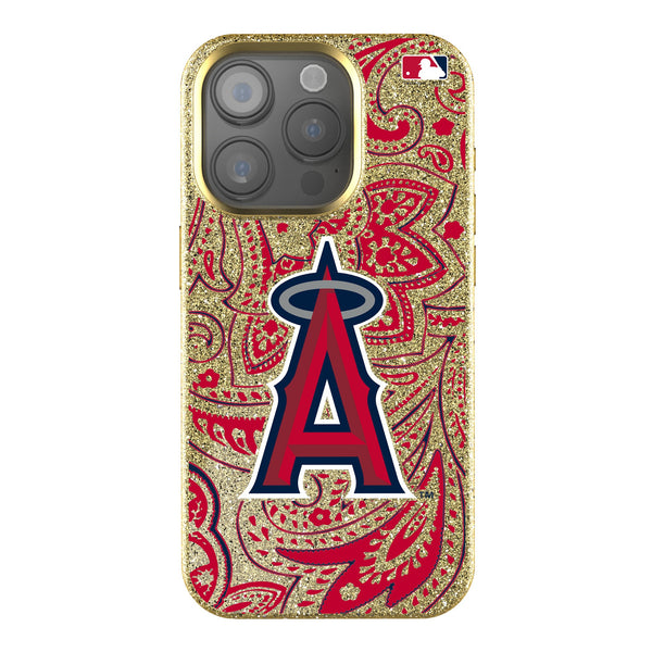 Los Angeles Angels Paisley iPhone Bling Phone Case