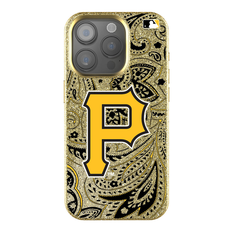 Pittsburgh Pirates Paisley iPhone Bling Phone Case