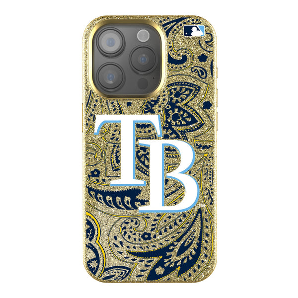 Tampa Bay Rays Paisley iPhone Bling Phone Case