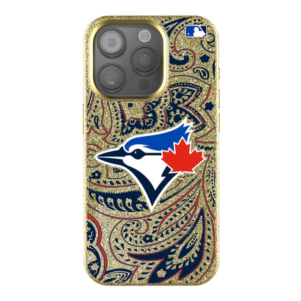 Toronto Blue Jays Paisley iPhone Bling Phone Case