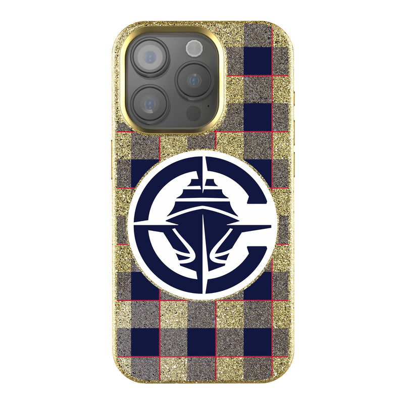 Los Angeles Clippers Plaid iPhone Bling Phone Case