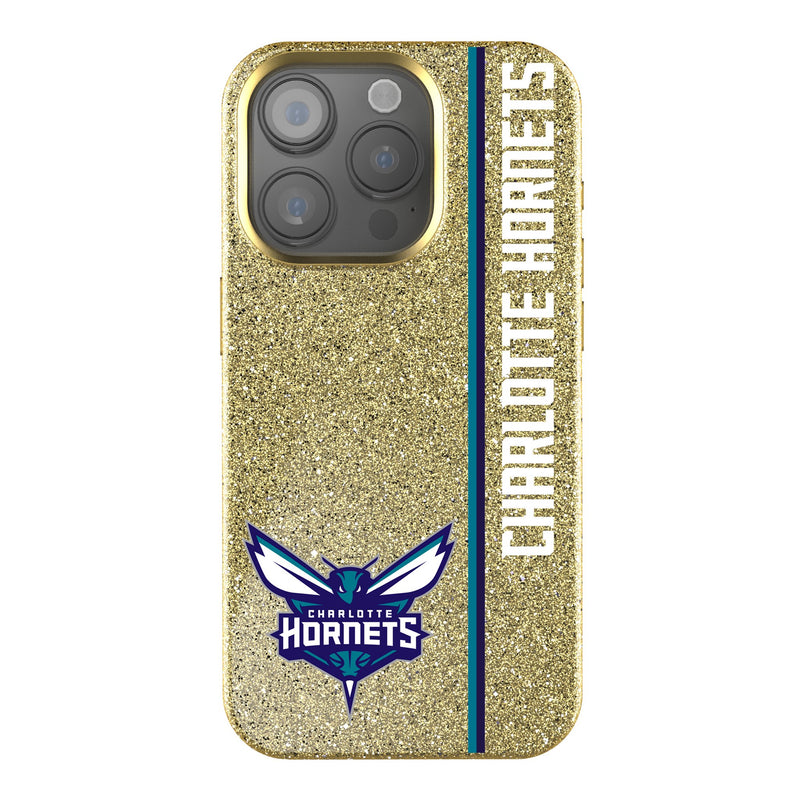 Charlotte Hornets Sidebar iPhone Bling Phone Case