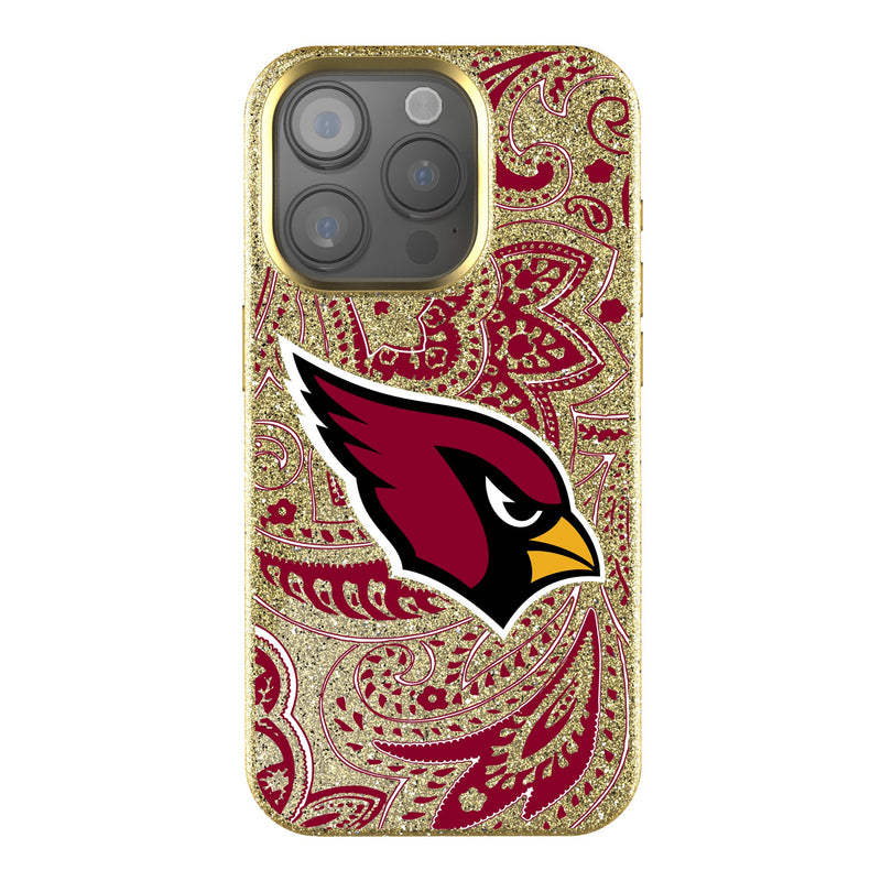 Arizona Cardinals Paisley iPhone Bling Phone Case