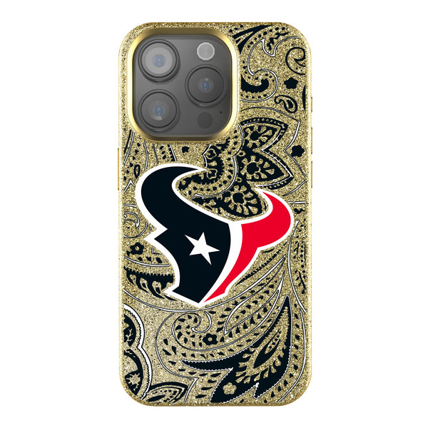 Houston Texans Paisley iPhone Bling Phone Case