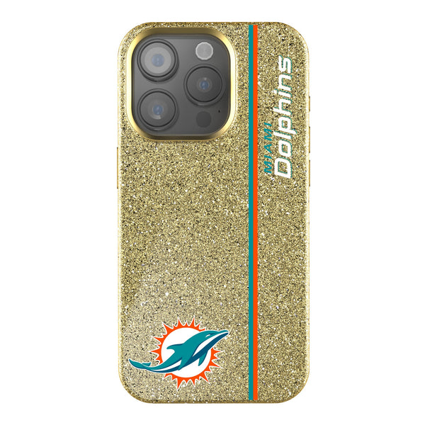 Miami Dolphins Sidebar iPhone Bling Phone Case