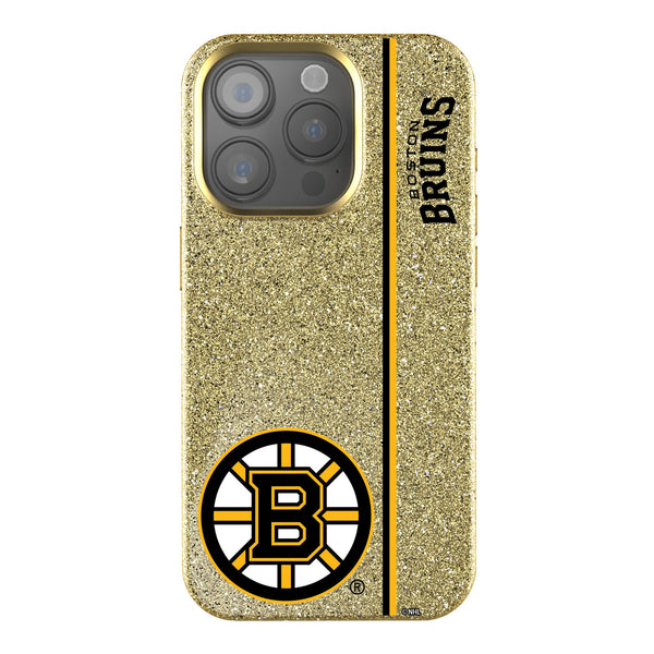 Boston Bruins Sidebar iPhone Bling Phone Case